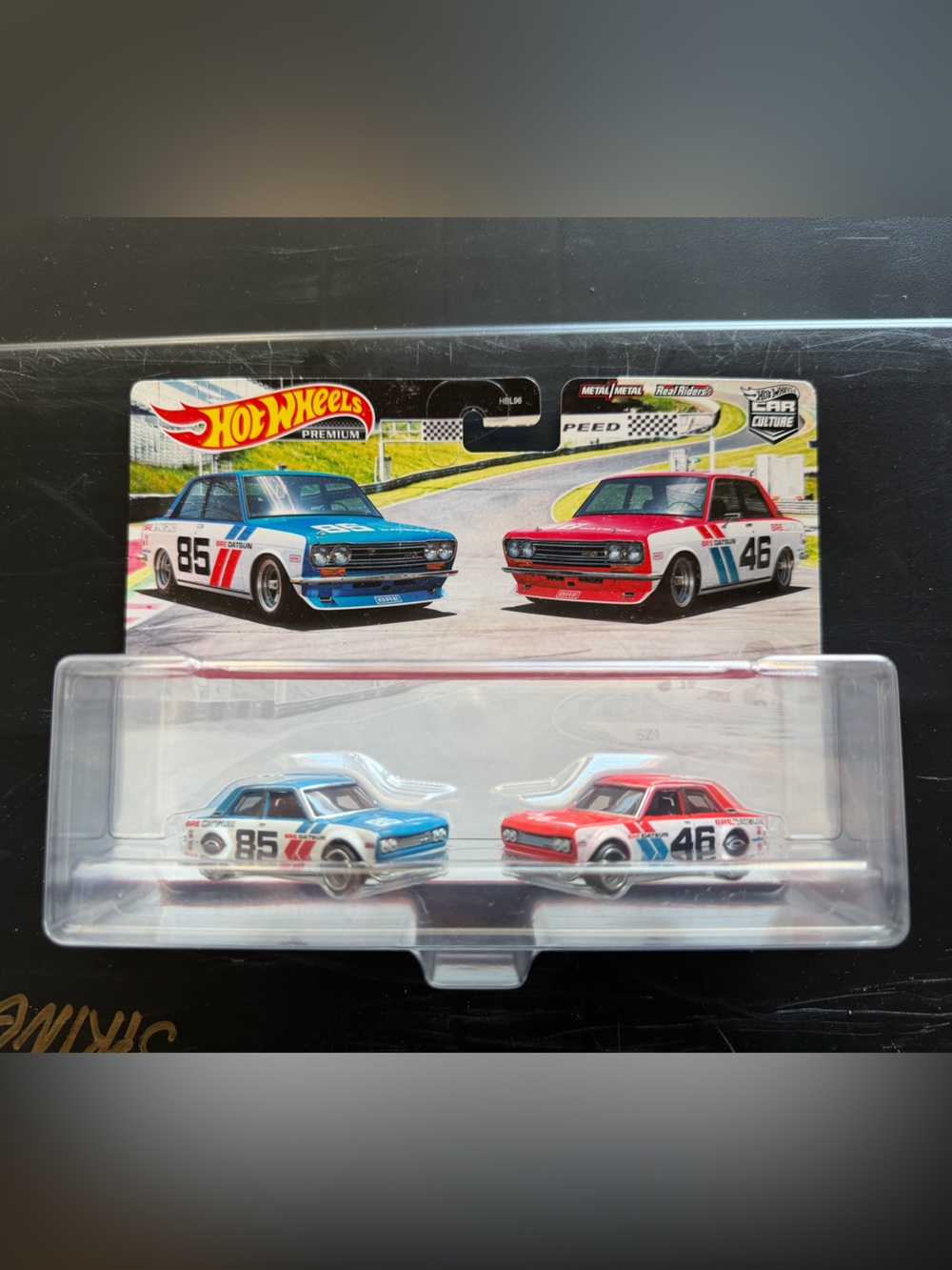 Hot Wheels Premium Car Culture '71 BRE Datsun 510 2-Pack